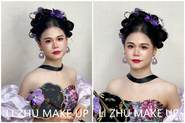 新中式東方造型，?南寧彩妝寫真機(jī)構(gòu)作品