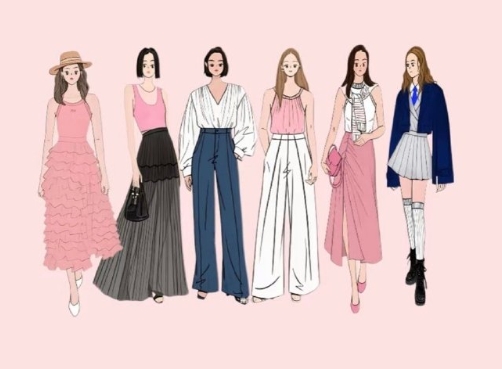 女生一周穿衣搭配指南，廣西化妝造型形象學(xué)校分享