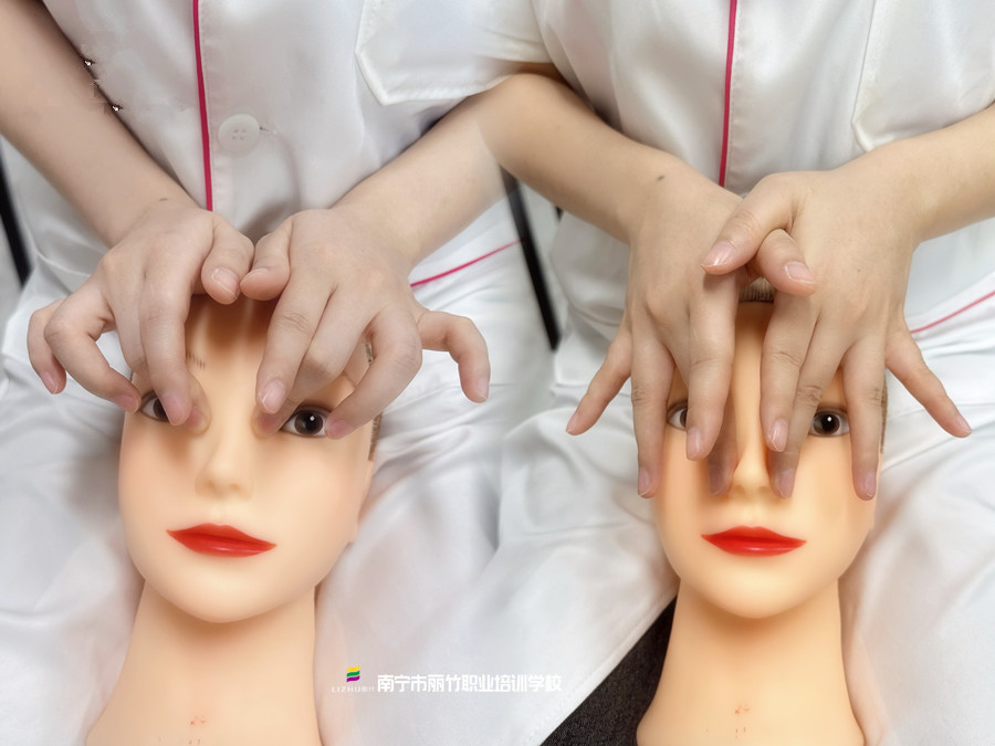 假頭模練習(xí)美容有什么好處，南寧美容培訓(xùn)學(xué)校