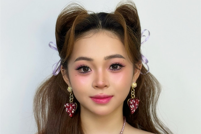 貓耳禮服造型，廣西化妝跟妝作品